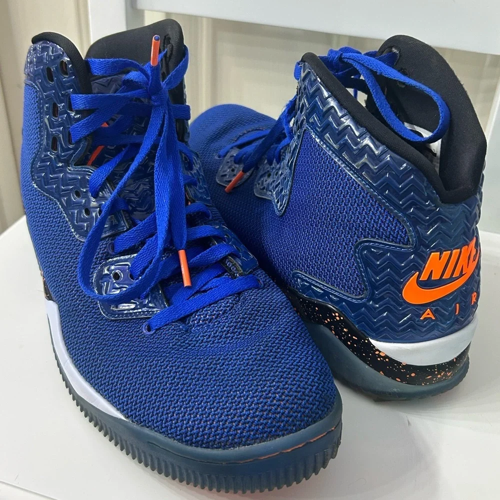Nike Air Jordan Royal Blue Spike Forty Shoes Men’s Size 12